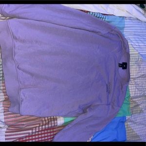 H&M Purple sweatshirt w/ print